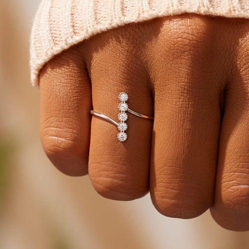 Be You Be Badass Dots Ring