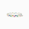 You Are Perfect Rainbow Stones Ring Band