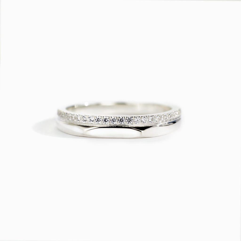 Cherish Your Side Double Band Ring
