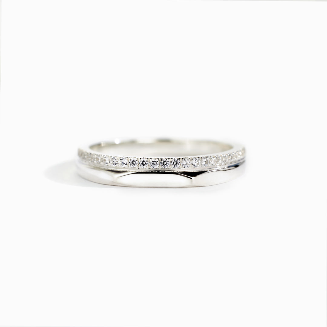 Cherish Your Side Double Band Ring
