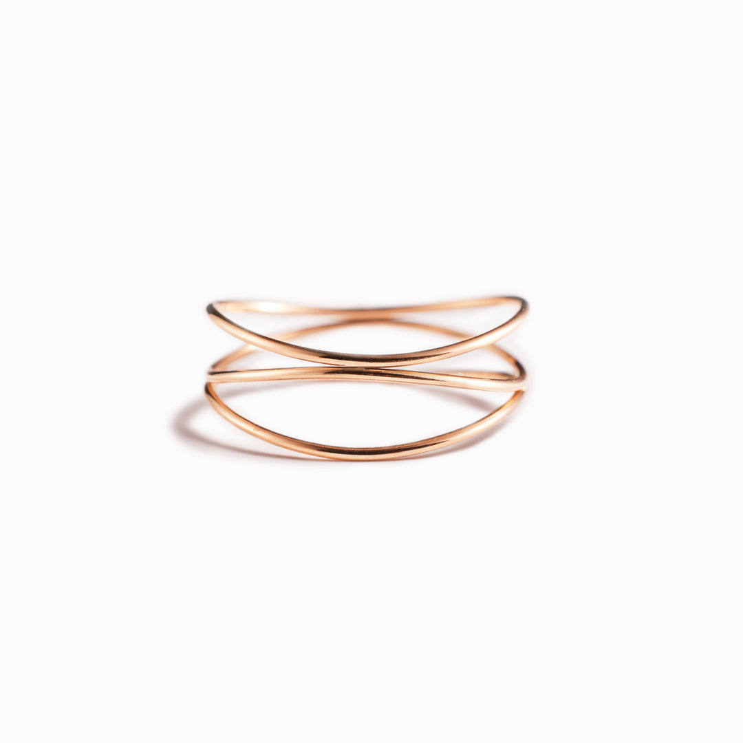 Our Bond Remains Forever Strong Crossover Ring