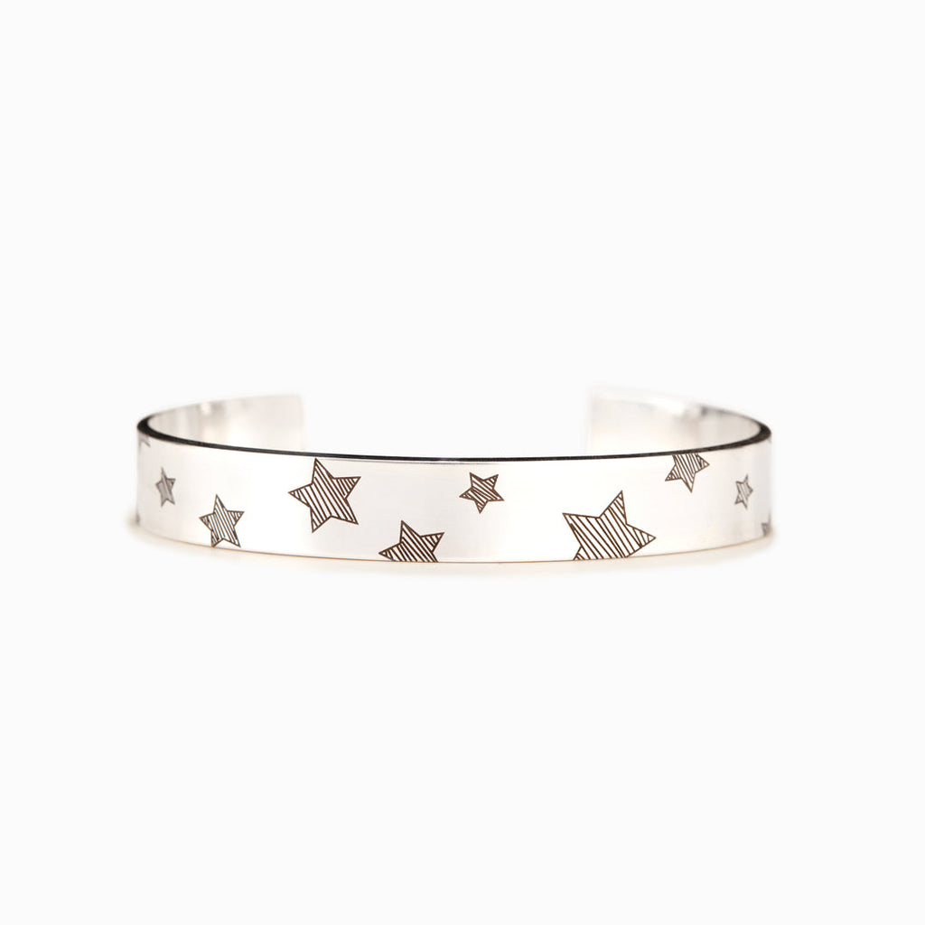 Good Friends Are Like Stars Bangle