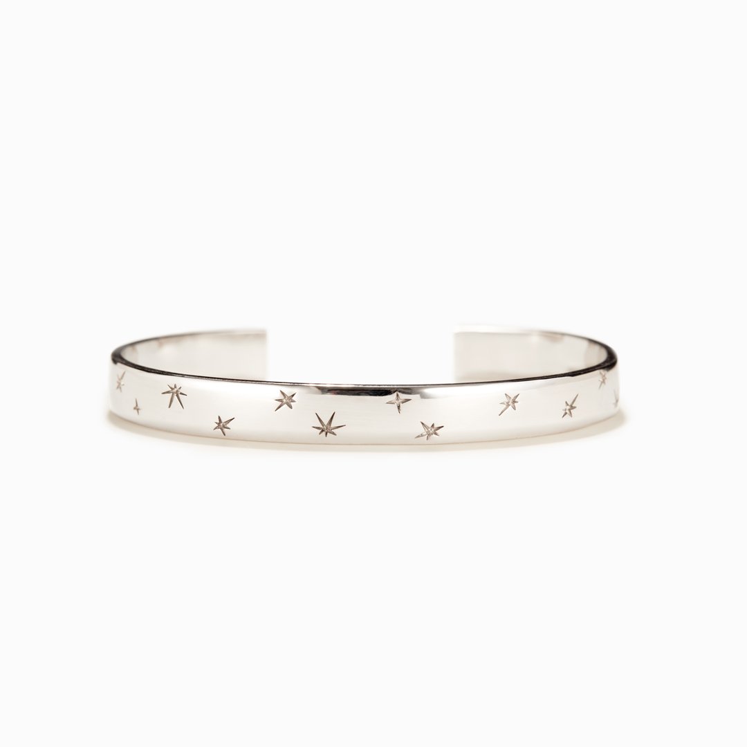 To The Friends That Became Family Stars Galaxy Bangle