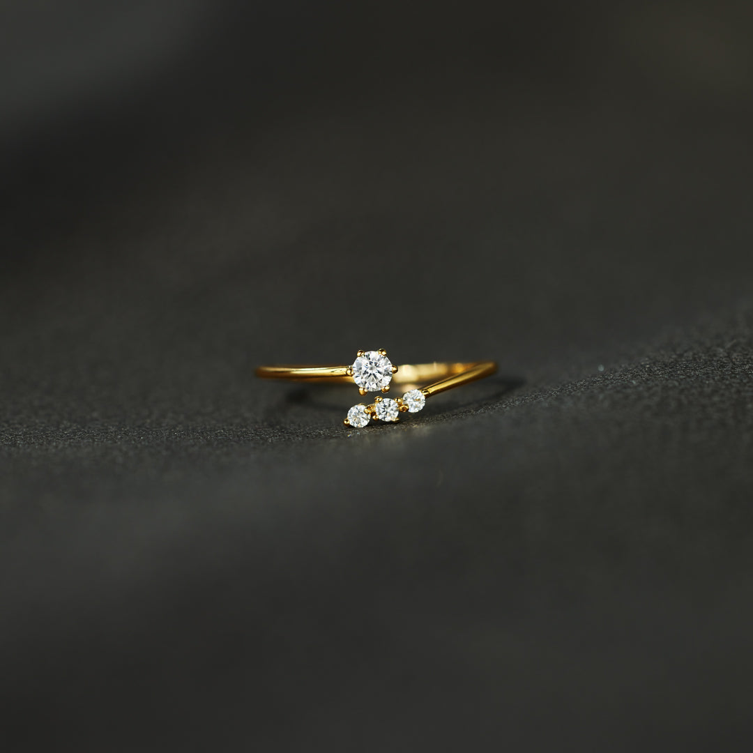 Be You Multi-Stone Open Ring