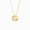 Custom Russian Ring Name Necklace, Personalized Gift for Mom/Wife