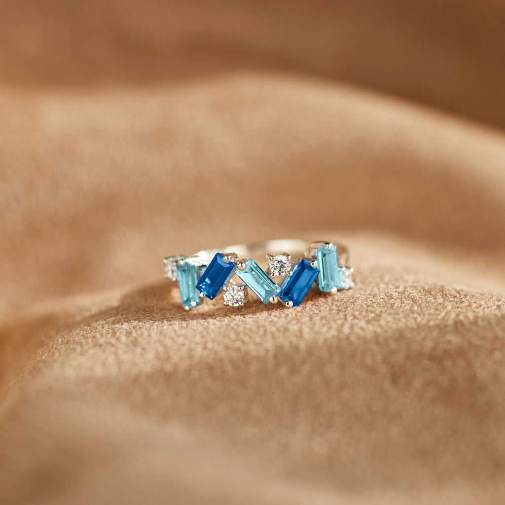 Nobody Has It All Together Blue Band Ring
