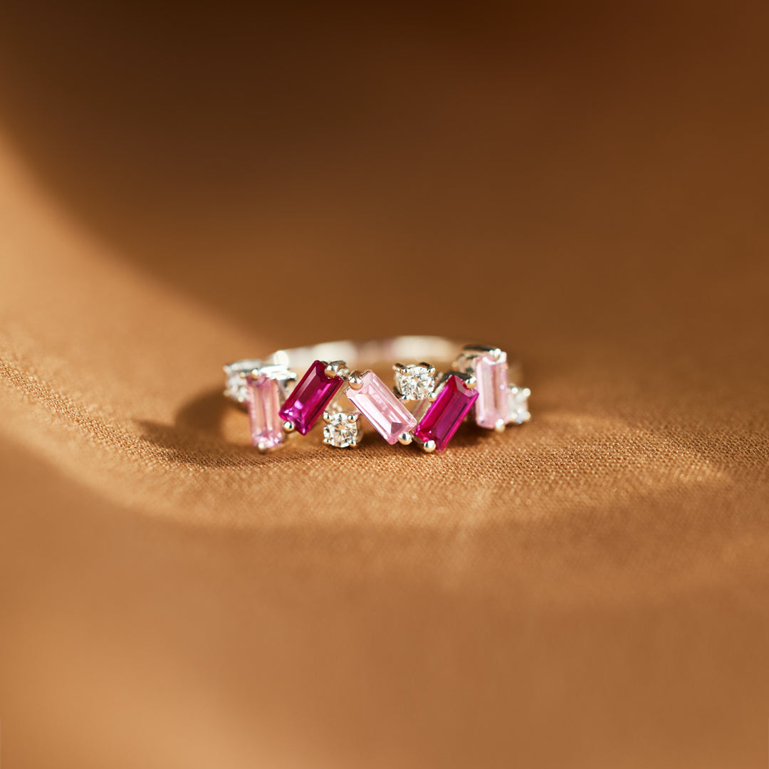 Nobody Has It All Together Pink Band Ring