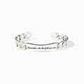 Remember Who The Fuck You Are Braided Bangle