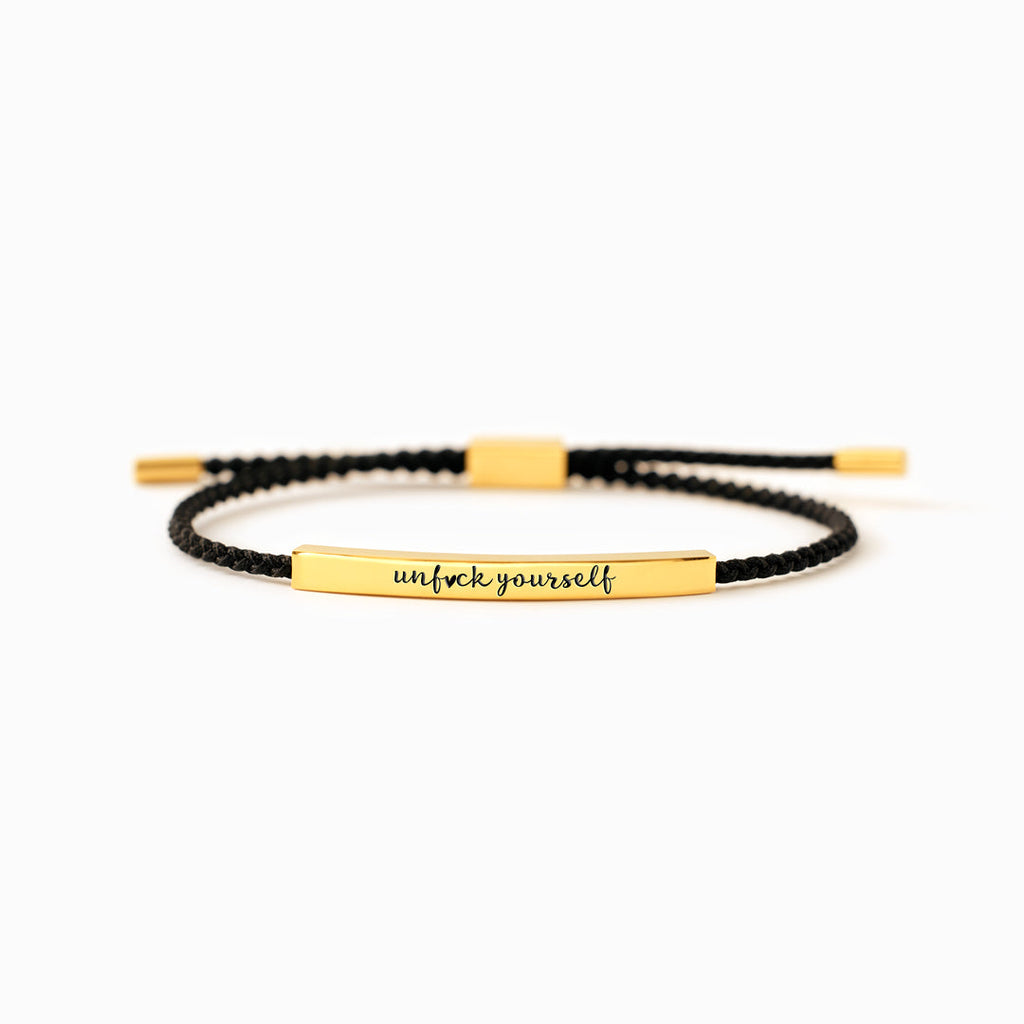 Unf♥ck Yourself Tube Bracelet