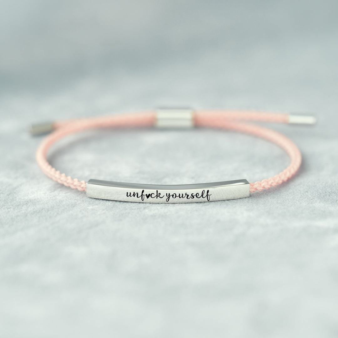 Unf♥ck Yourself Tube Bracelet