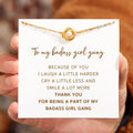 Badass Girl Gang Triple Circle Bracelet-Gifts For Friends