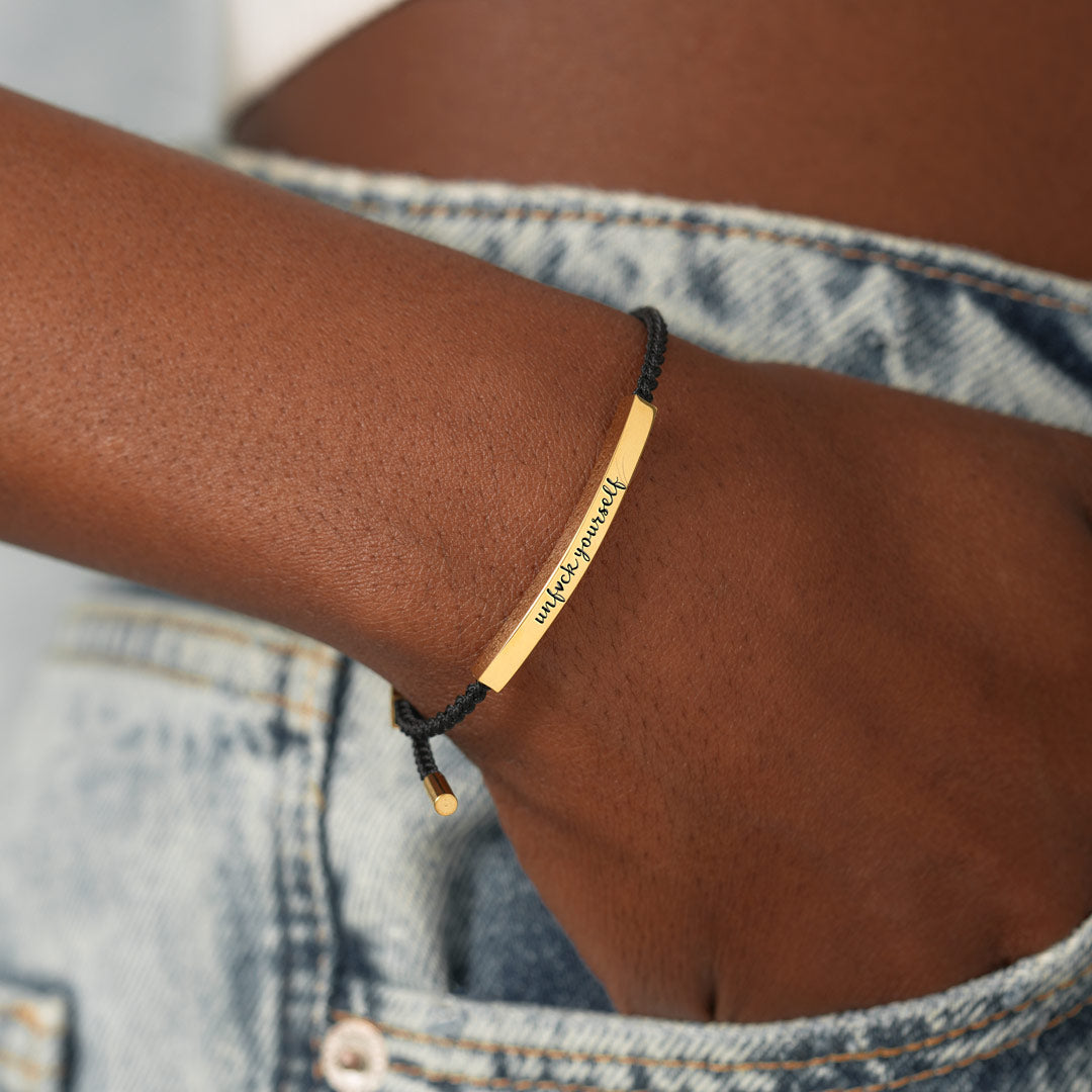 Unf♥ck Yourself Tube Bracelet