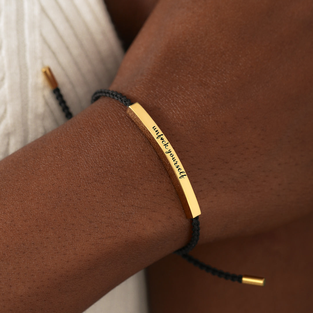 Unf♥ck Yourself Tube Bracelet