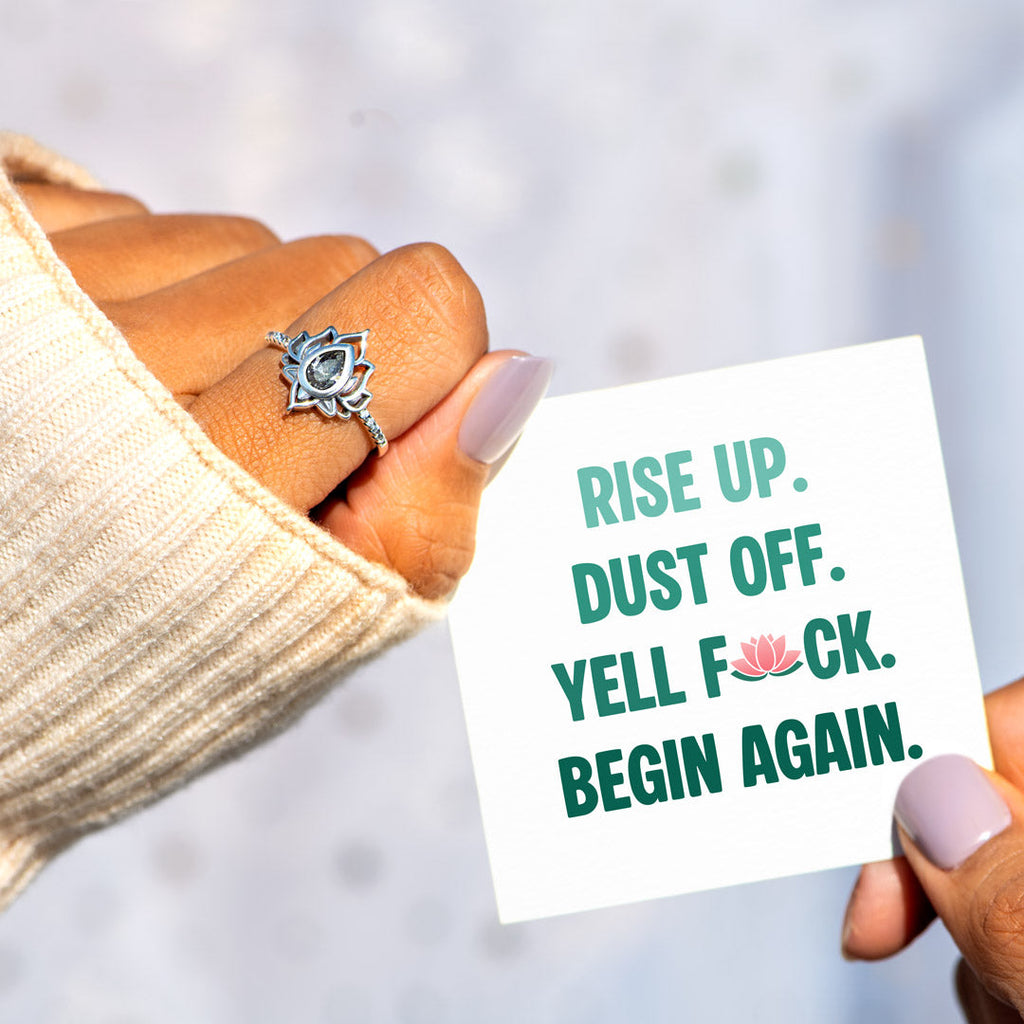 Yell F♥︎ck Lotus Ring