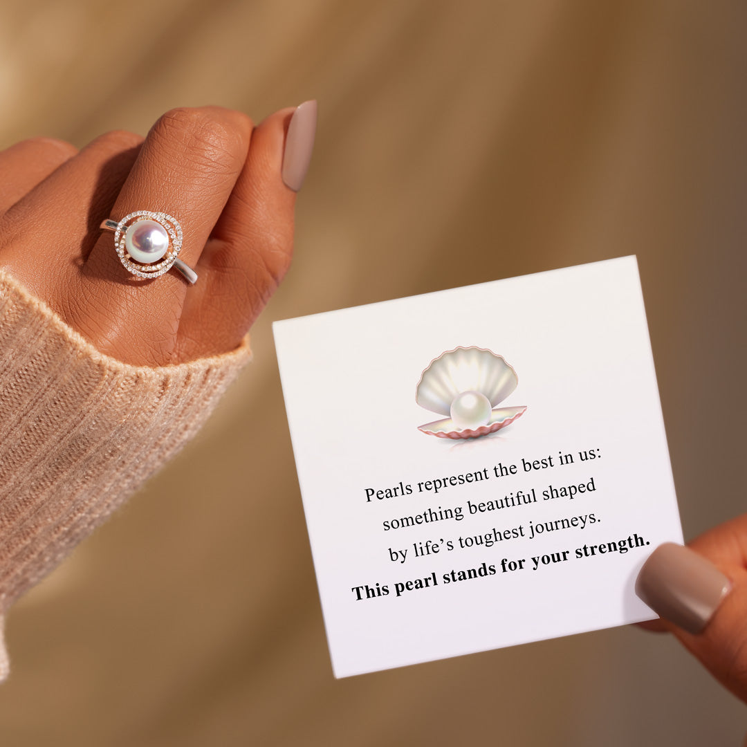 Pearls Of Strength Ring S925