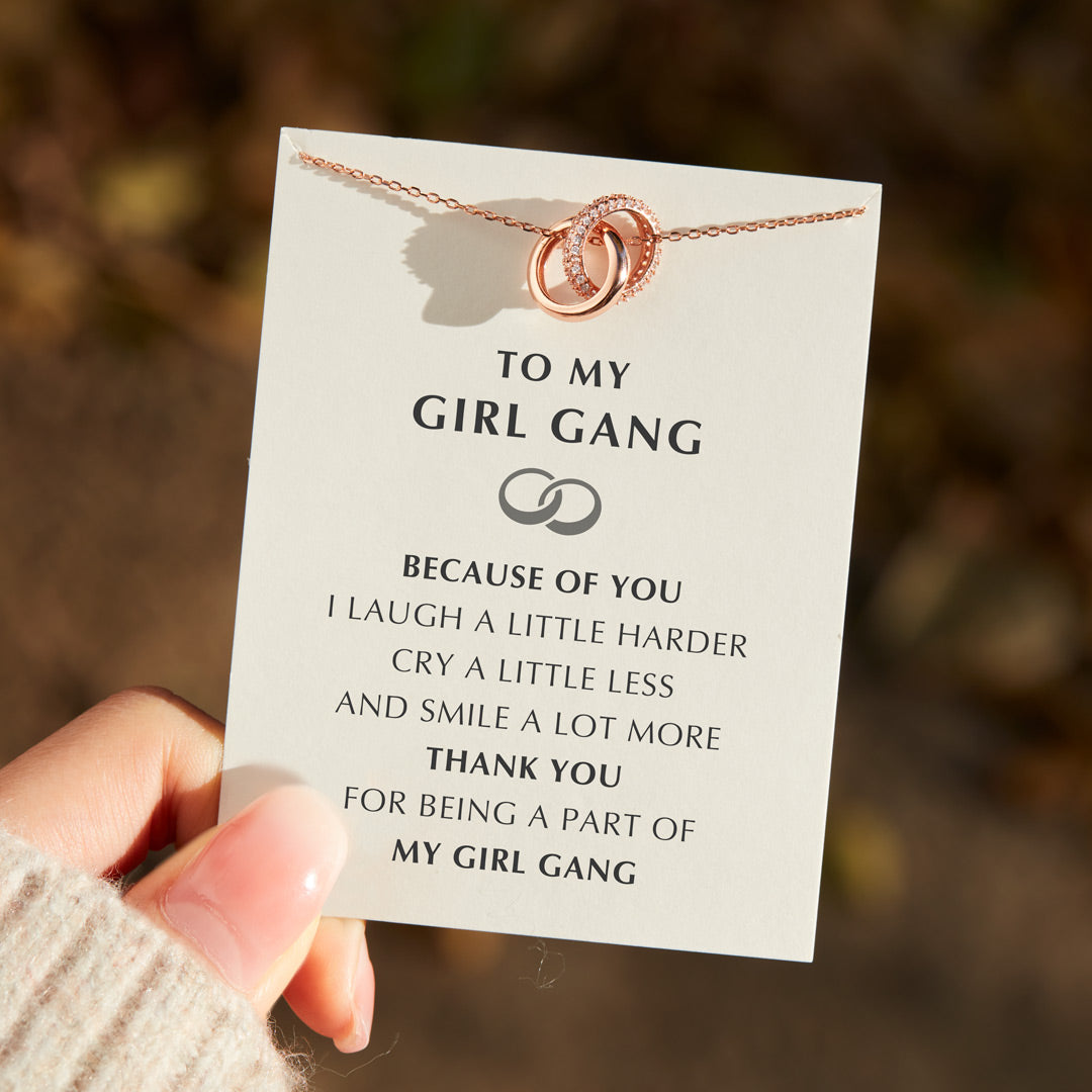 Friendship Necklace Silver / Rose Gold