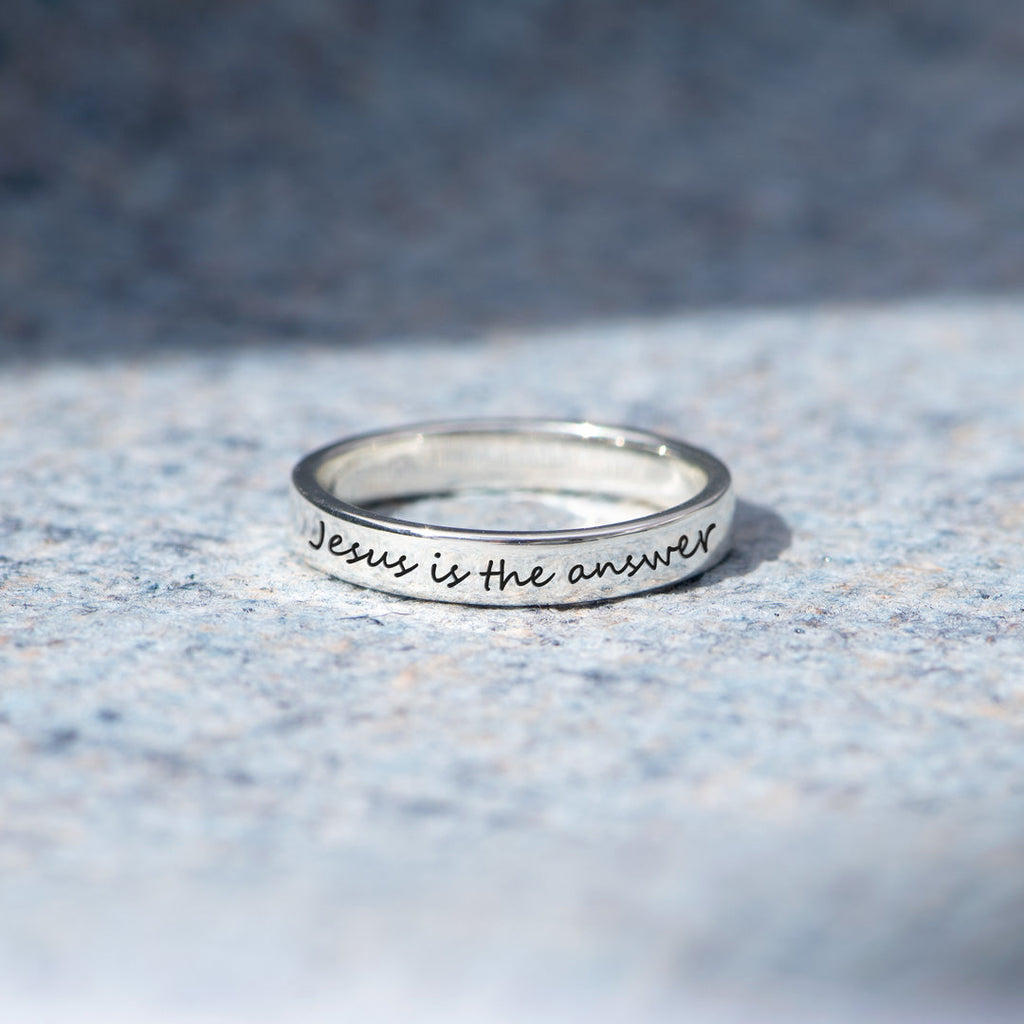 Custom Mantra Ring