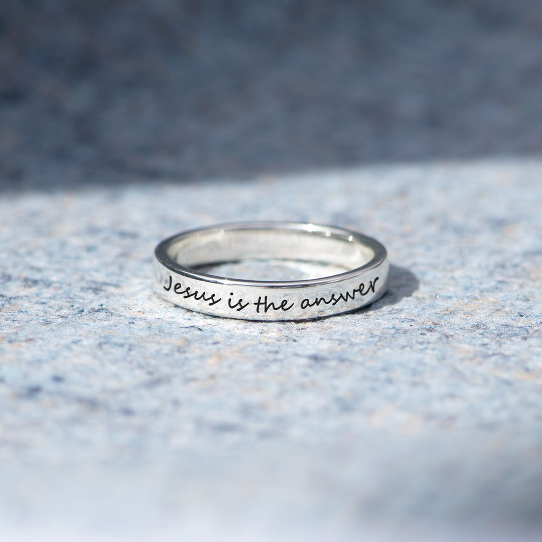 Custom Mantra Ring