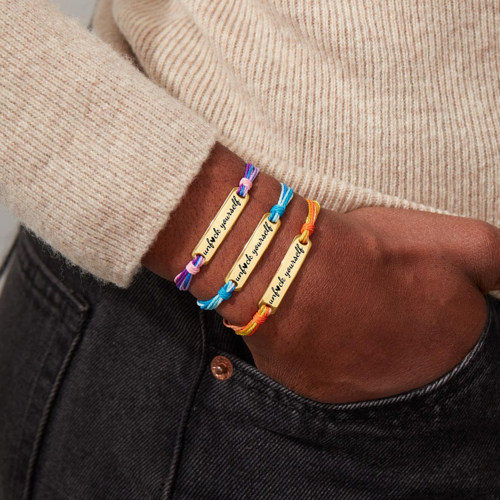 Unf♥ck Yourself Handmade Bracelet