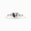 Take That Win Dual Teardrop Heart Ring