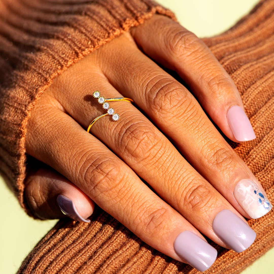 Be You Be Badass Dots Ring
