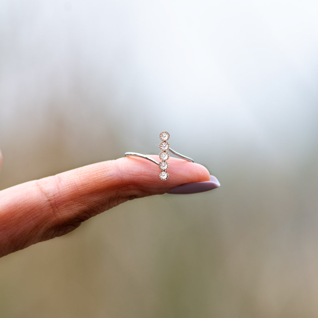 Be You Be Badass Dots Ring