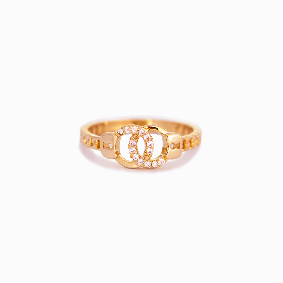 A Reminder For Partners In Crime Handcuff Ring
