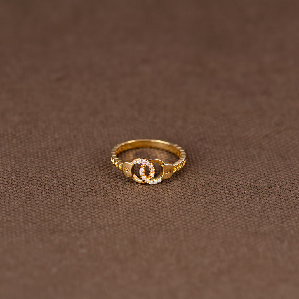 A Reminder For Partners In Crime Handcuff Ring