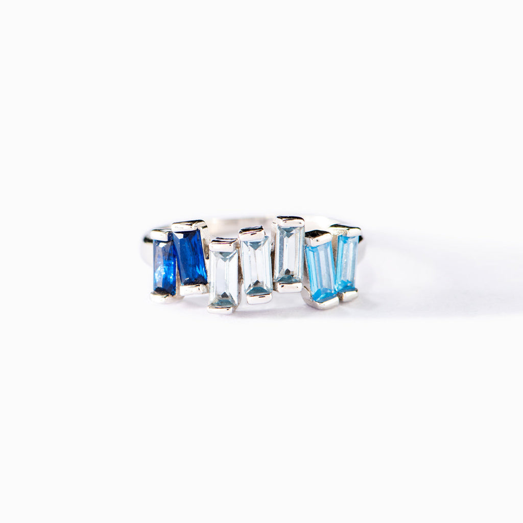 Strongest Autism Mom Baguette Ring