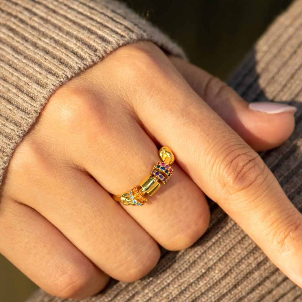 Your Anxiety Is Lying Fidget Spinner Ring