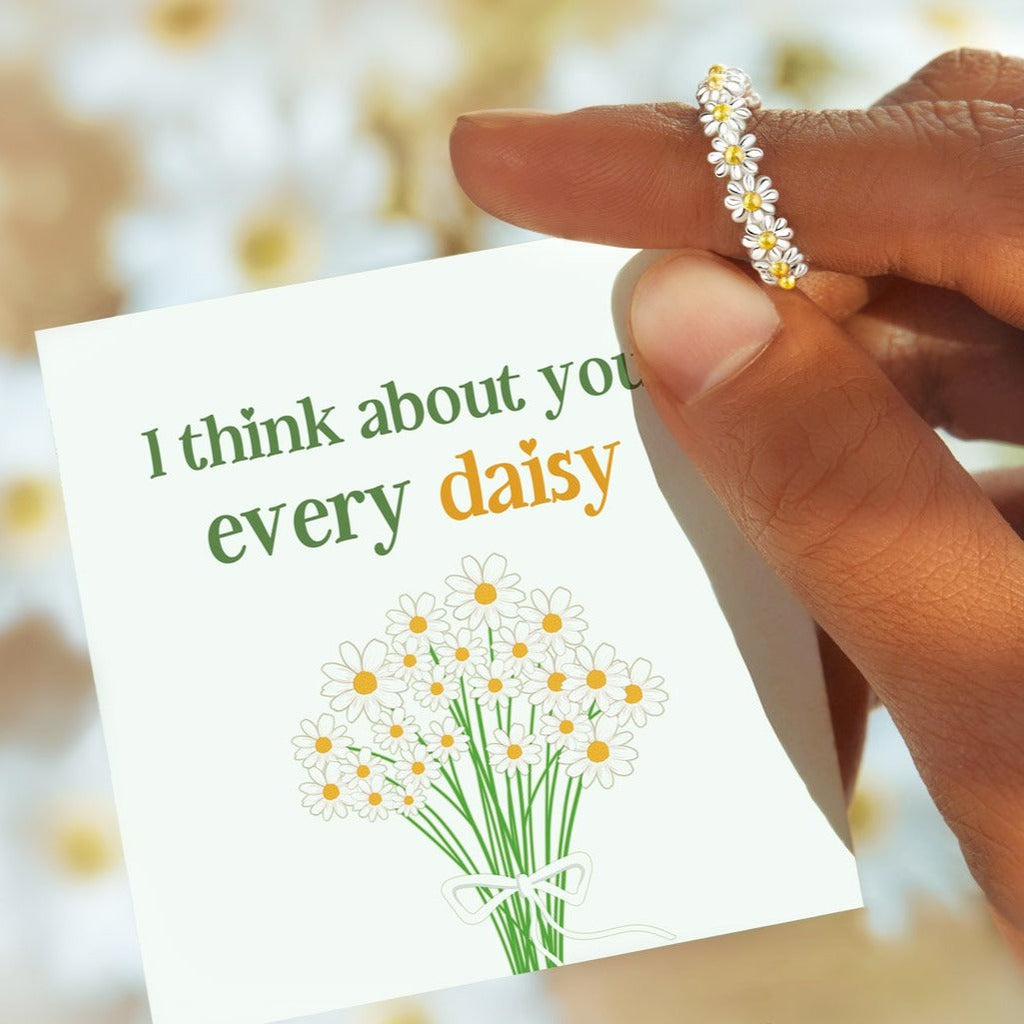 Daisy Ring - Gift For Loved Ones