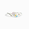 1-6 Birthstones Swirl Ring