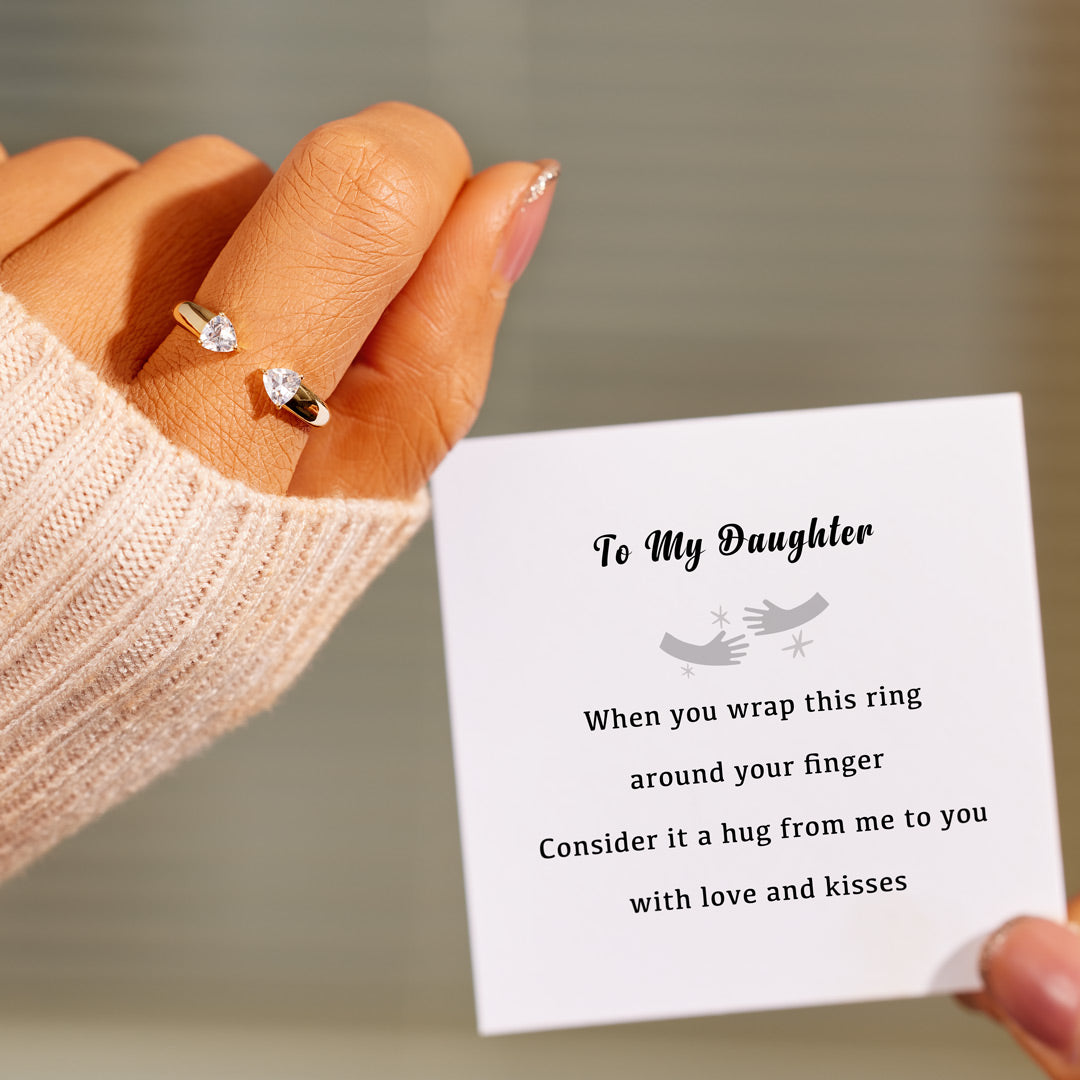 A Hug From Me To You Cuff Ring