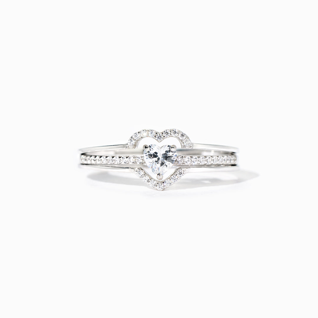 Self Love Layered Heart Ring