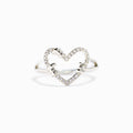 Self Love Pavé Heart Ring