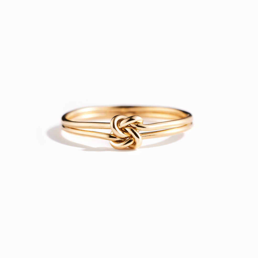 Mother & Daughter Double Knot Ring