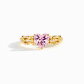 For Granddaughter Heart And Link Ring