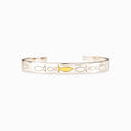 Swimming Against The Current Fish Bangle