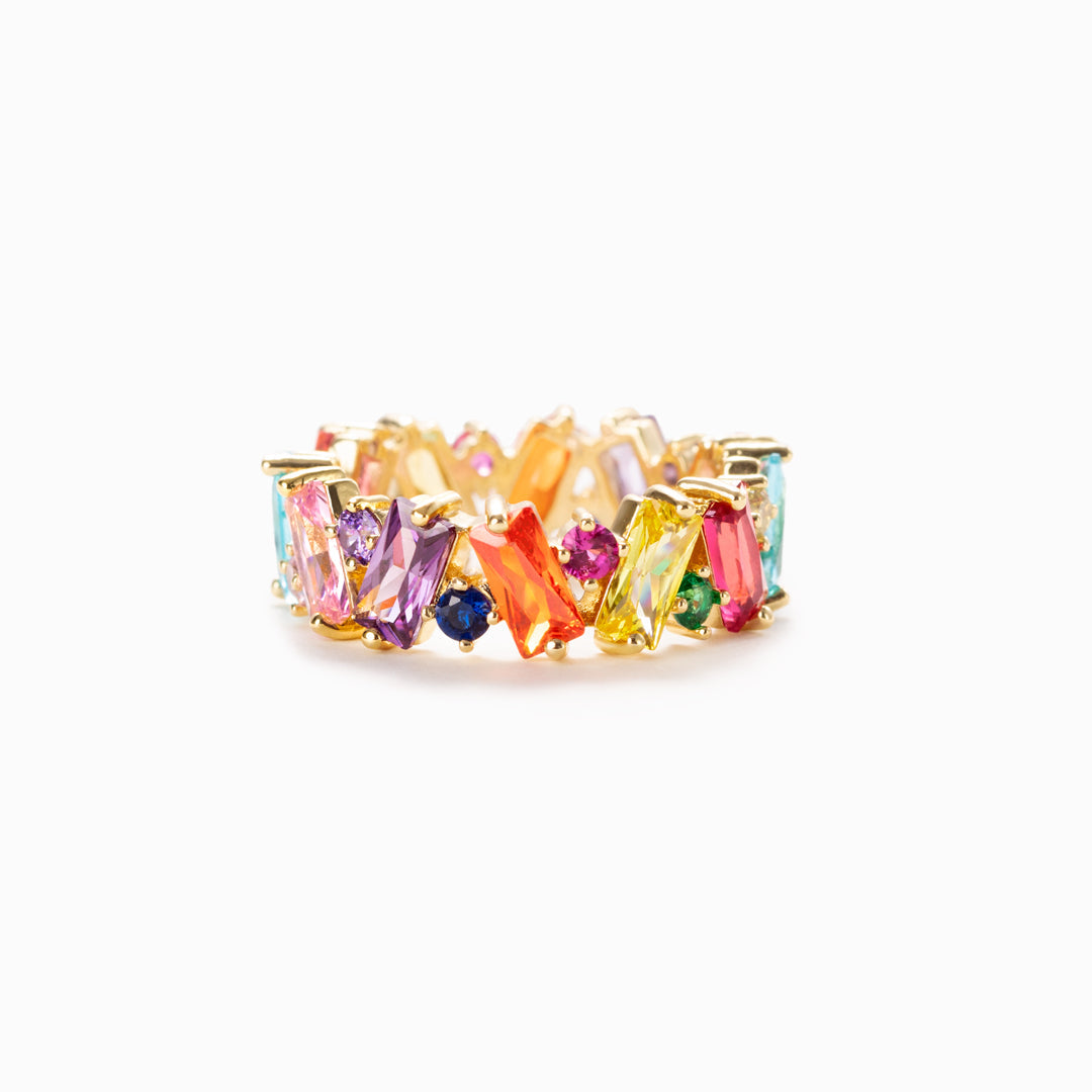 Pride Rainbow Promise Ring
