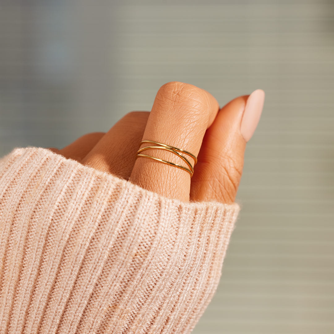Our Bond Remains Forever Strong Crossover Ring
