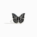 Black Butterfly Ring