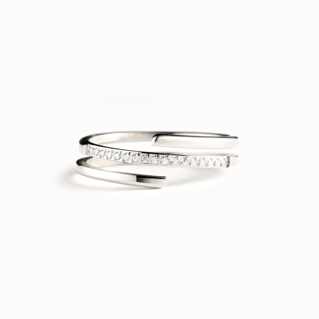 A Hug From Me To You Spiral Ring
