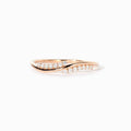 Path Of Life Pavé Wavy Band