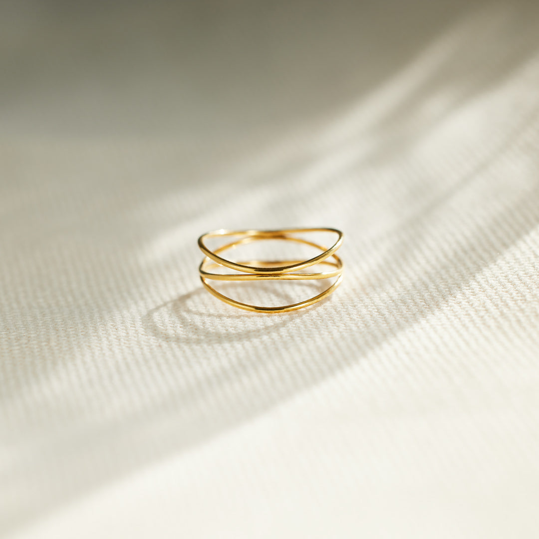 Our Bond Remains Forever Strong Crossover Ring