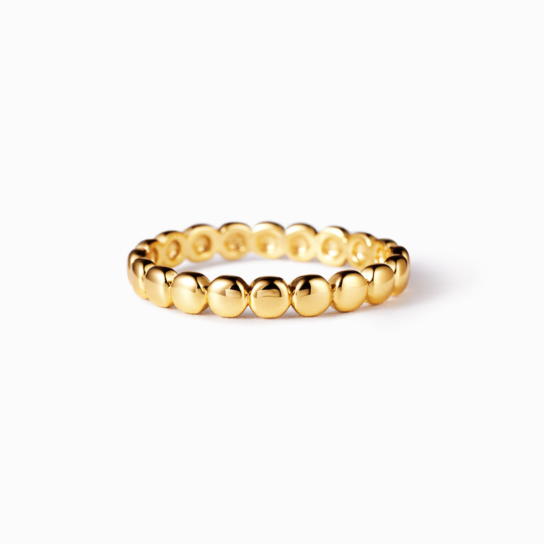 Beads Of Strength Minimalist Sphere Ring