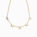 Mama Necklace With Birthstone-Gift For Mom-Mothers Day gift