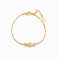 Mom & Daughter Linked Together Intersecting Circles Bracelet