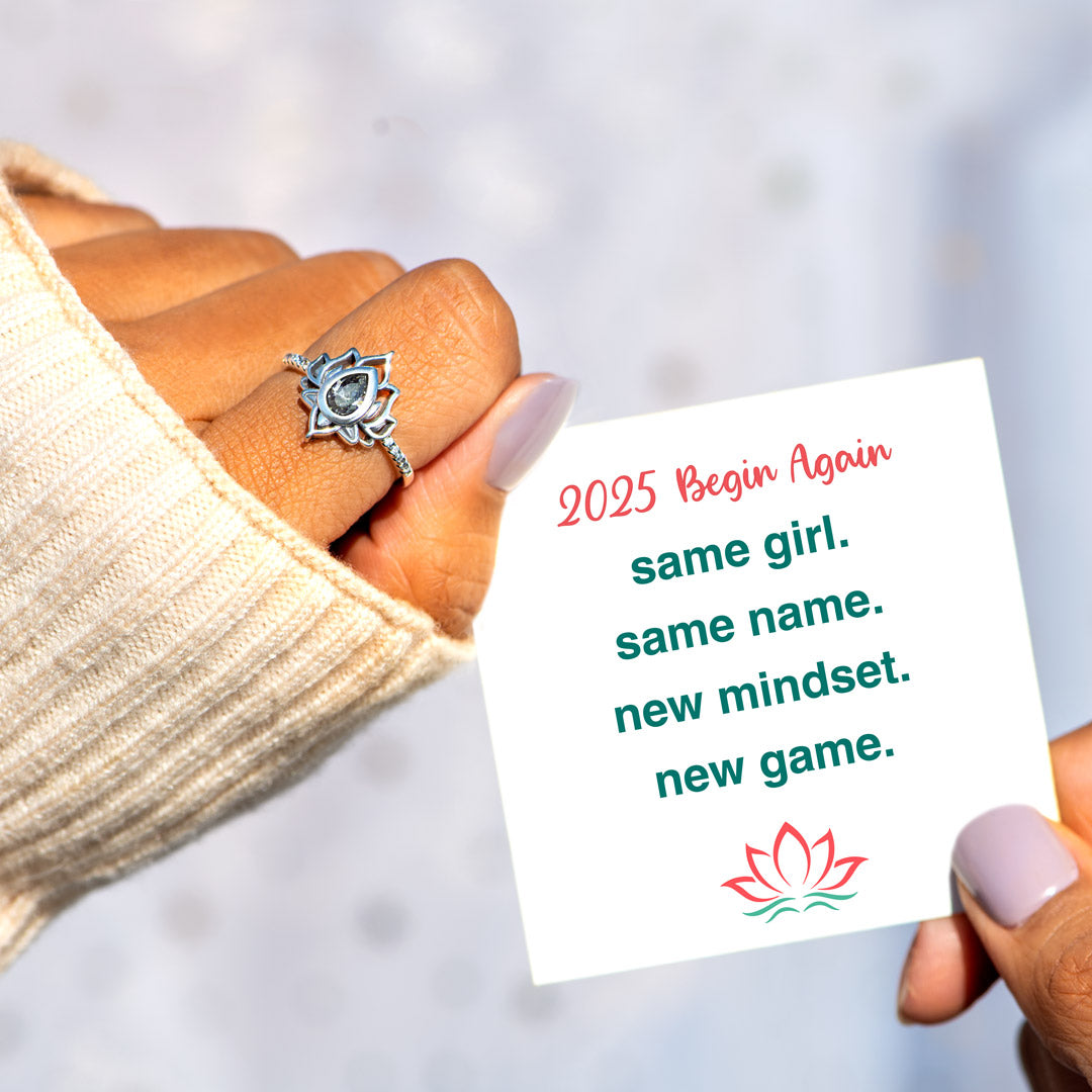 Same Girl Same Name Lotus Ring S925