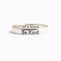 Be Kind Mantra Ring