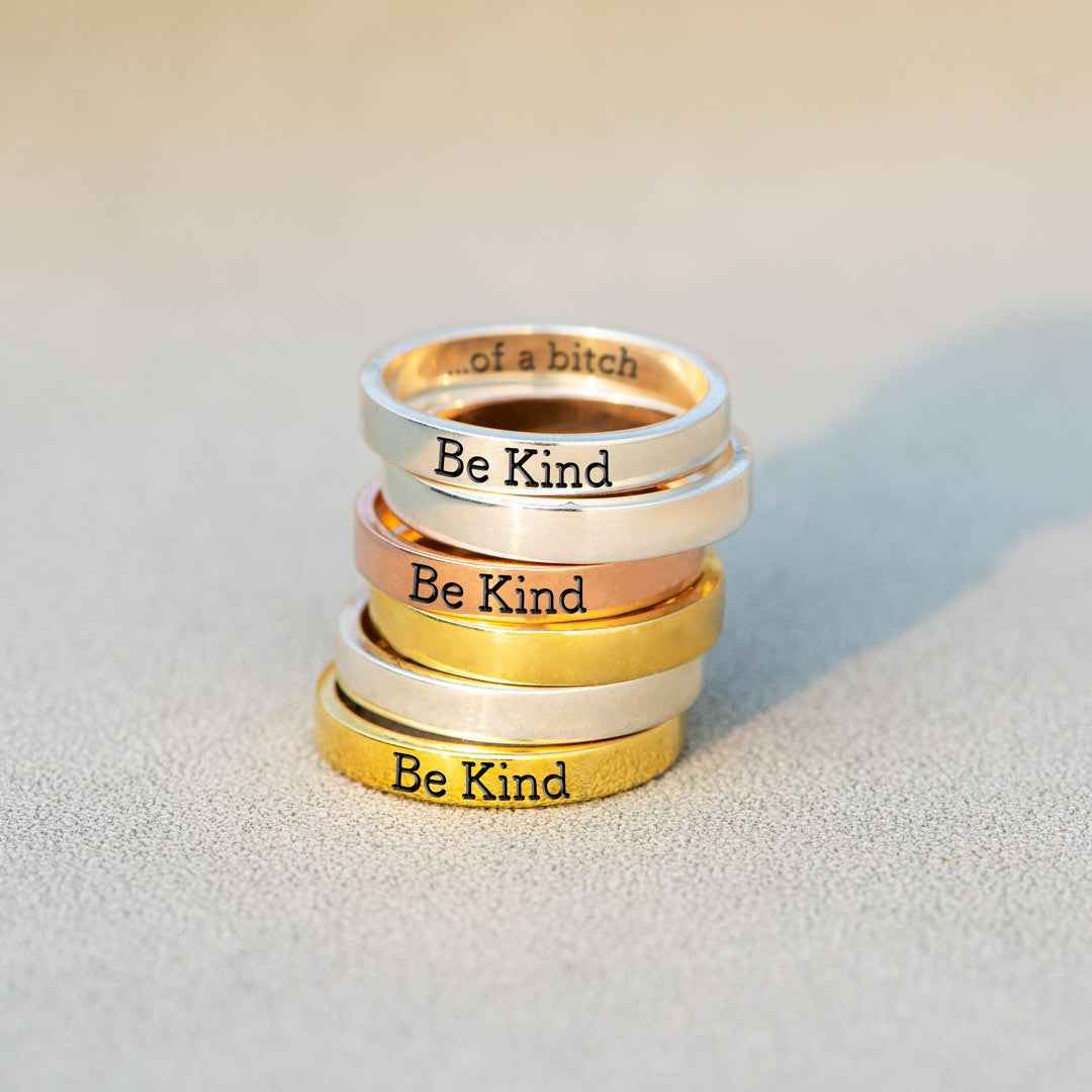 It’s Okay To Be Both Mantra Ring